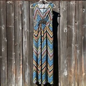 PerSeption Concepts maxi dress size small